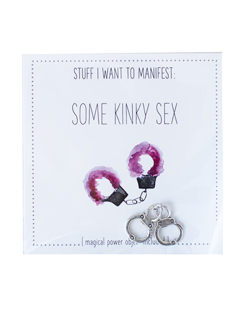 Warm Human Mini Card & Charm Manifestation Kit Inspirational Magical Power Object for Bachelorette Party Favors