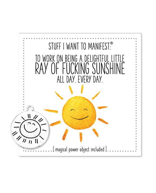 Warm Human Manifestation Card Mini Affirmation Charm Set for Daily Positivity and Personal Motivation