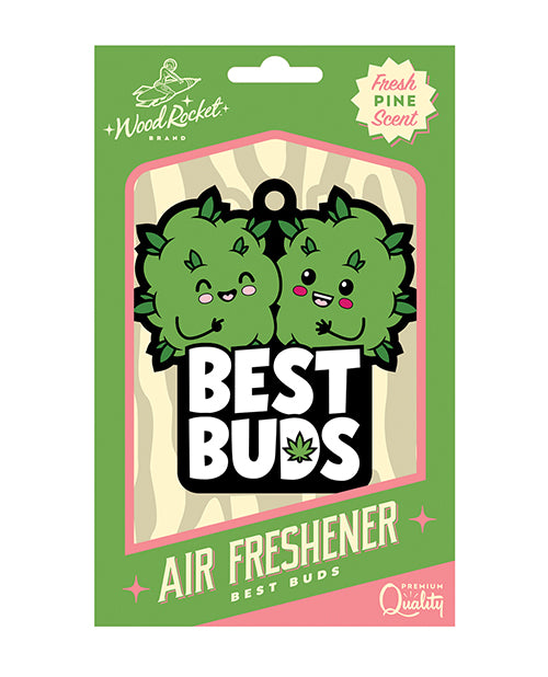Wood Rocket Novelties Air Freshener Pine Scent Hangable Paper for Car and Closet Odor Removal