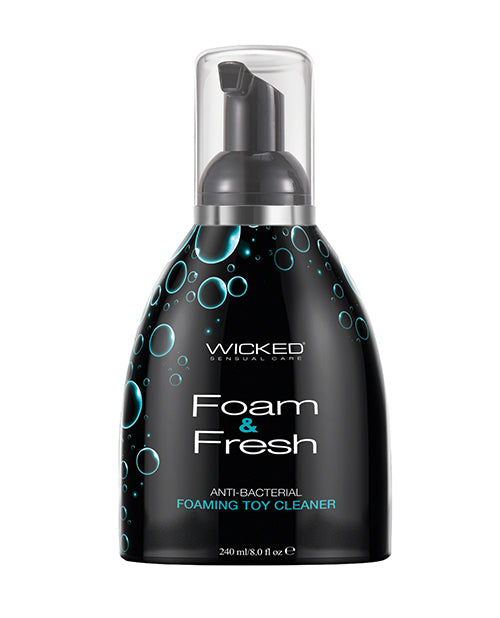 Wicked Sensual Care Foaming Toy Cleaner Anti-Bacterial Formula Alcohol-Free for Hygienic Intimate Cleaning