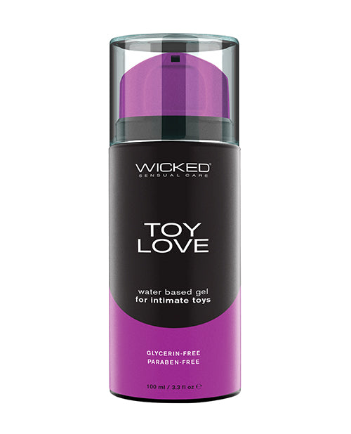 Wicked Sensual Care Water Based Gel Lubricant with Stay-Put Texture for Enhanced Sensual Toy Play