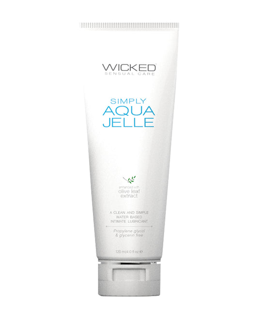 Wicked Sensual Care Lubricant Water Based Vegan Olive Leaf Extract for Smooth Comfortable Intimacy