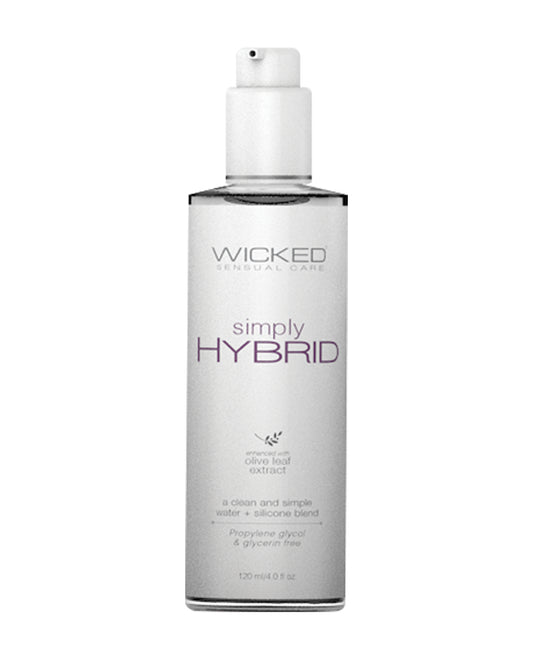Wicked Sensual Care Lubricant Hybrid Formula Olive Leaf Extract for Long-lasting Personal Comfort