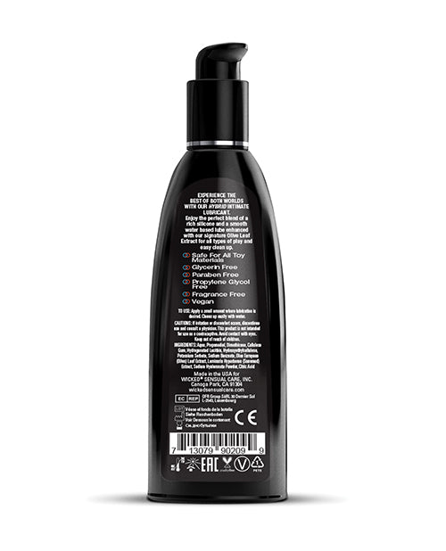 Wicked Hybrid Personal Lubricant with Seaweed Extract - 8 oz Fragrance Free