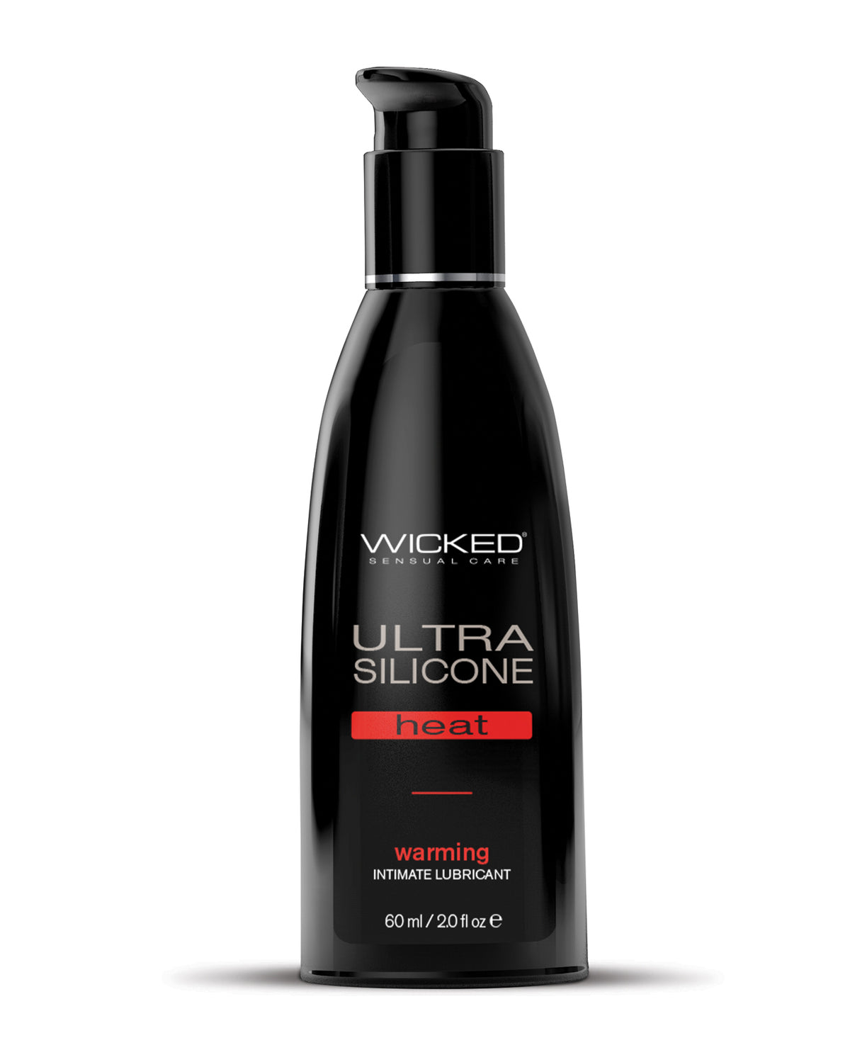 Wicked Sensual Care Ultra Heat Warming Sensation Silicone Based Lubricant - 2 oz