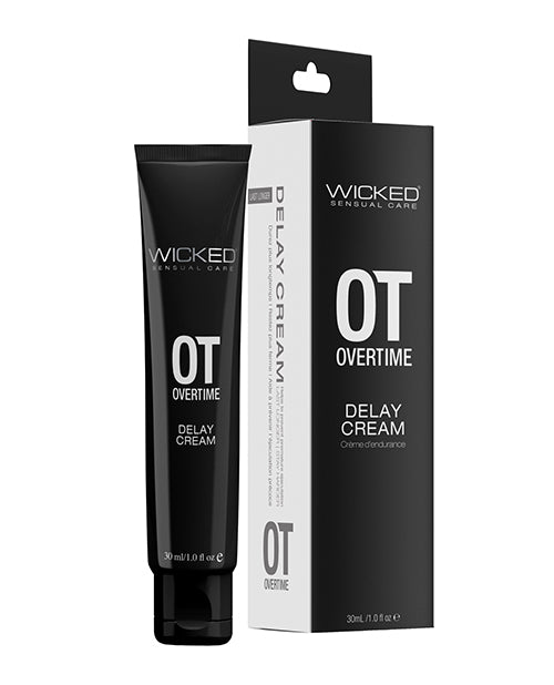 Wicked Sensual Care delay cream with 5% Benzocaine male enhancer prolonger for extended intimacy
