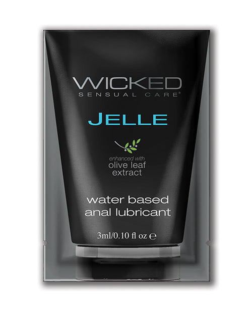 Wicked Sensual Care Anal Lubricant Water-Based Fragrance-Free Long-Lasting Formula for Comfortable Anal Play