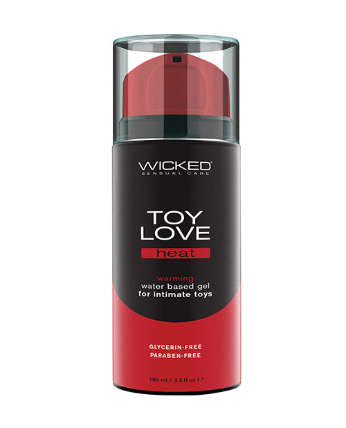 Wicked Sensual Care Lubricant Water-Based Warming Jelly-Like Texture with Aloe for Enhanced Toy Play