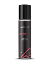 Wicked Sensual Care Water-Based Lubricant with Watermelon Flavor and Silky Texture for Oral Pleasure