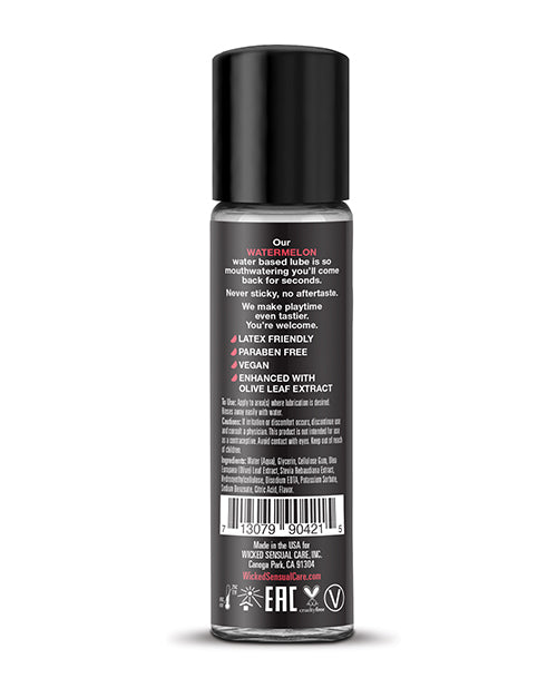 Wicked Aqua Watermelon Personal Lubricant with Kissable Flavor
