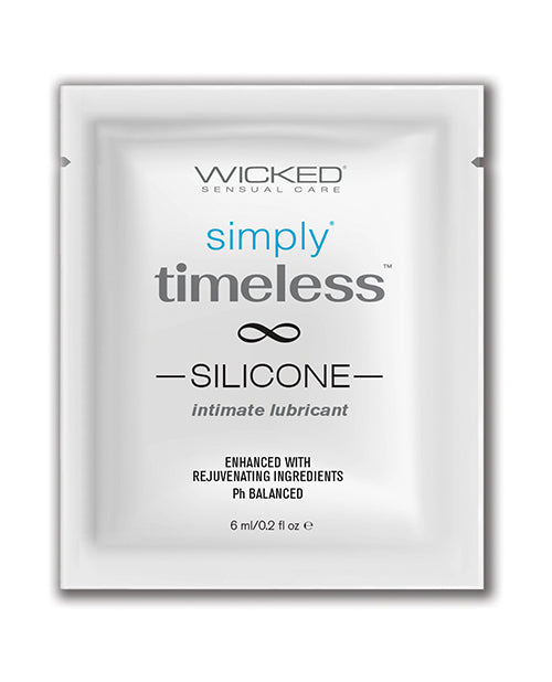 Wicked Sensual Care lubricant silicone-based with aloe and Vitamin E for intimate menopausal dryness relief