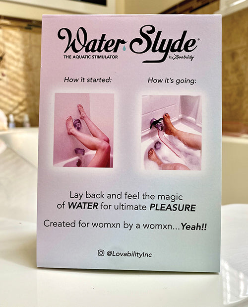WaterSlyde Tent Card Promotional Display Durable Cardstock for Retail Branding