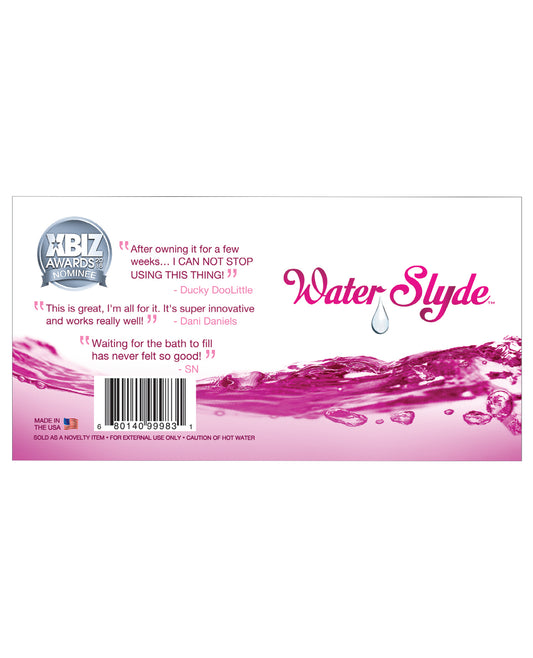 WaterSlyde Aquatic Stimulator in Pink with Patented Water Diverter