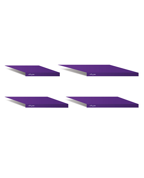 We-Vibe Shelf Covers branded protective display cover 18x14 inches for retail product presentation