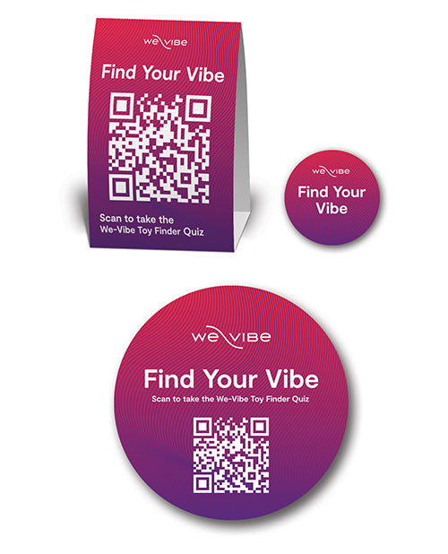 We-Vibe S Find Your Vibe Kit with Multi-Color Selection and Body-Safe Silicone for Versatile Sensation