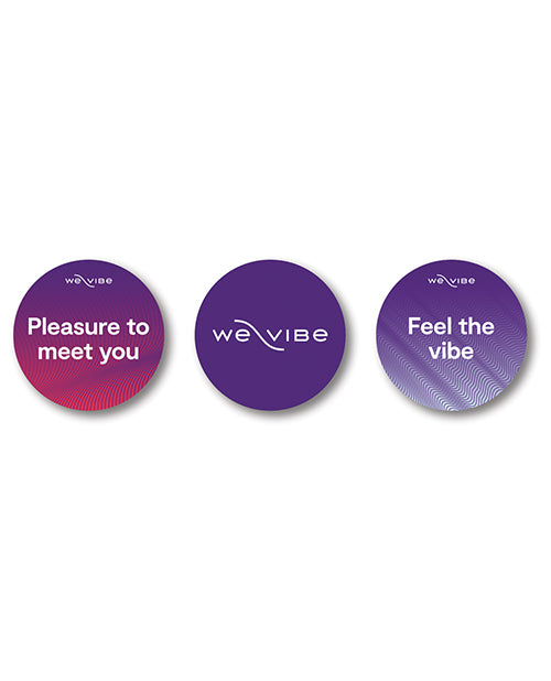We-Vibe Floor Decal Set with Three Unique Designs and Slip-Resistant Vinyl for Retail Promotion
