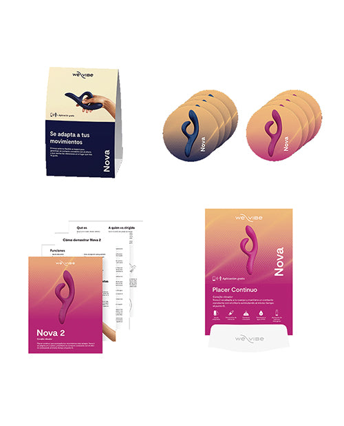 We-Vibe Merchandising Kit for Nova 2 Midnight Blue with Branded Display for Retail Presentation