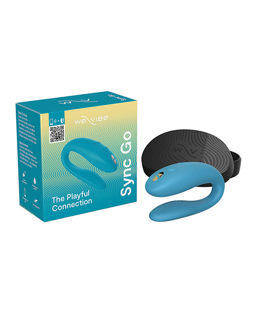 We-Vibe Stimulator App Controlled Waterproof Sync Go for Shared Couples Vibrations and Travel Pleasure