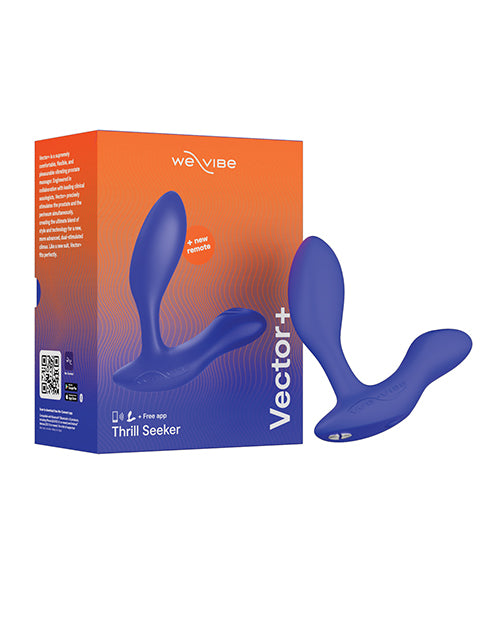 We-Vibe Prostate Massager Adjustable Design Dual Motors with Wireless Remote for Targeted Stimulation