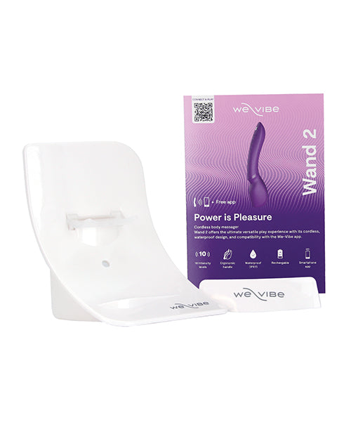 We-Vibe Wand 2 Massager with Flexible Silicone Head and Rechargeable Design for Relaxing Massage