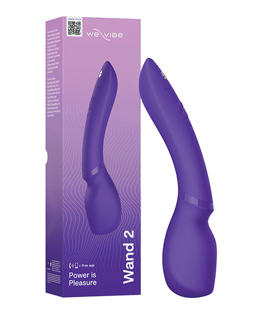 We-Vibe Wand 2 Massage Product Powerful Rumbly Vibrations App Control for Versatile Intimate Massage