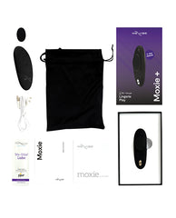 We-Vibe Moxie+ Panty Vibe Clitoral Stimulator - Black