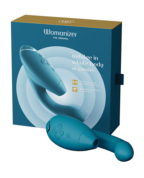 Womanizer Rabbit Vibrator with Dual Stimulation and Pleasure Air Technology for Blended Orgasms