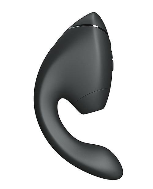 Womanizer Next Duo Black Rechargeable Clitoral and G-Spot Vibrator