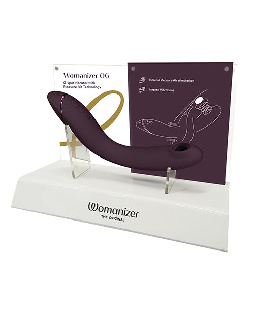 Womanizer OG Empty Display Stand with Modern Design for Retail Merchandising and Product Presentation