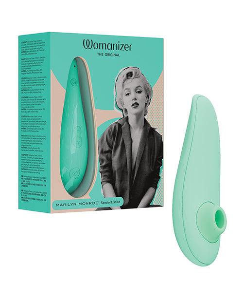 Womanizer Stimulator Marilyn Monroe Edition with Dual Silicone Heads and Afterglow Function for Customized Clitoral Pleasure