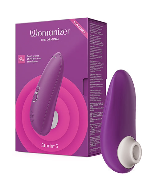 Womanizer Clitoral Stimulator Compact Violet with Pleasure Air Technology and Waterproof Design for Targeted Stimulation