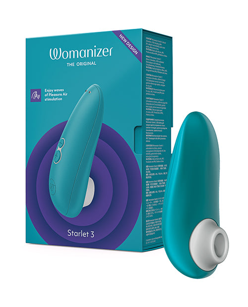 Womanizer Clitoral Stimulator Compact Starlet 3 Pleasure Air Technology Waterproof for Intense External Stimulation