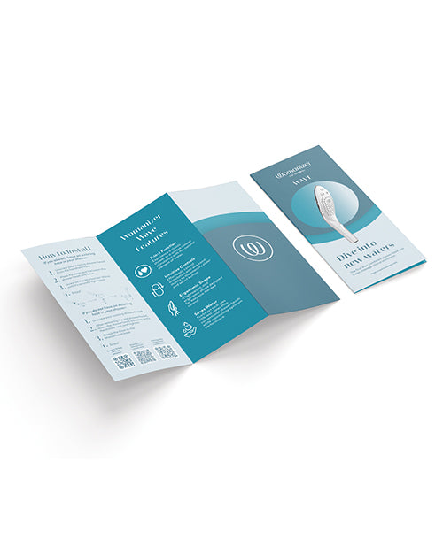 Womanizer pamphlet packet informative product brochures set of 12 for customer education and retail display