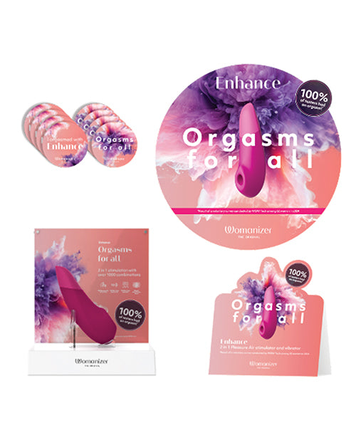 Womanizer PROMO Enhance Merchandising Kit for Retail Display