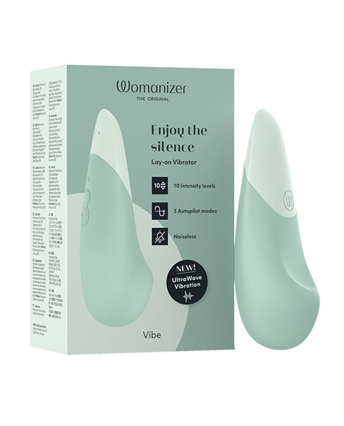Womanizer Silent Stimulator UltraWave Vibration 10 Patterns Waterproof Silicone for Discreet Relaxation