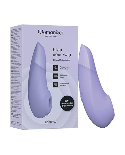 Womanizer Stimulator Lilac with Pleasure Air Technology and Broad Stimulation Head for Enhanced Clitoral Pleasure