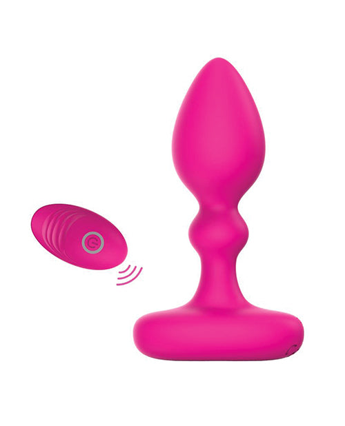 Pink Elephant Anal Vibe Rechargeable Silicone with Remote Control for Enhanced Anal Stimulation