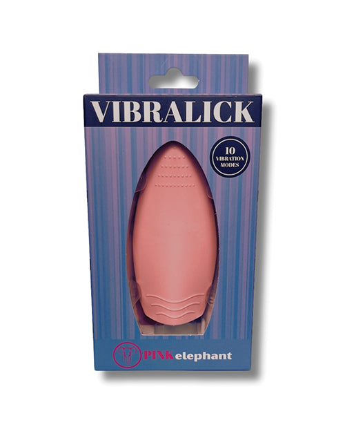 Pink Elephant VibraLick Light Pink Vibrator with Ergonomic Design
