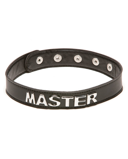 XPlay Bondage Collar with Adjustable Fit and Secure Snap Closures for BDSM Restraint Play
