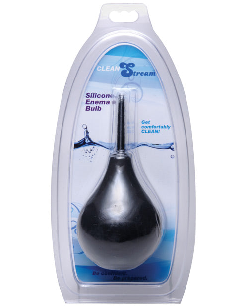 CleanStream Silicone Enema Bulb with Thin Tip and Body-Safe Design for Comfortable Intimate Cleansing
