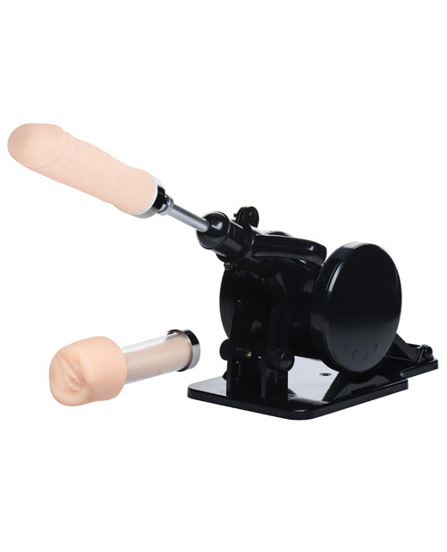 LoveBotz Rob FUK Portable Adjustable Sex Machine with Dual Attachments