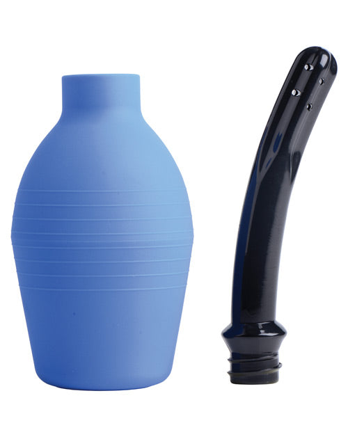 CleanStream One-Way Valve Enema Bulb with Textured Grip and Leak-Resistant Design