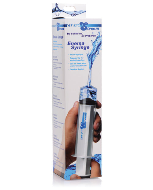 Master Series Enema Syringe with Tapered Tip and 150ml Capacity for Precise Hygienic Cleaning