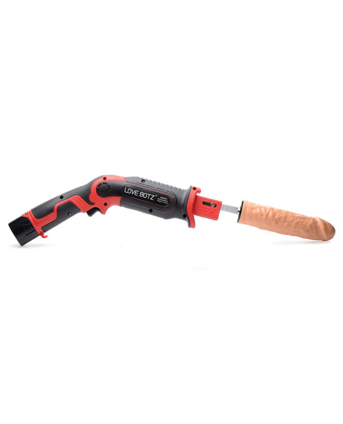 LoveBotz Thrust Bot Sex Machine with Adjustable Thrusting Power and Bendable Dildo