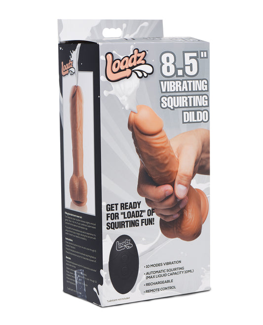 Loadz Vibrator Squirting Dildo 10 Vibration Modes Automatic Squirting for Realistic Pleasure