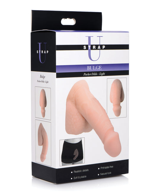 Strap U Bulge Packer Dildo Realistic Flesh Silicone Soft Material for Gender Affirmation and Everyday Comfort