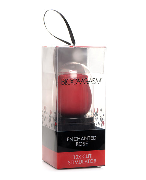 Inmi Stimulator Silicone Rose Design 10 Suction Settings Magnetic USB Case for Discreet Clitoral Stimulation