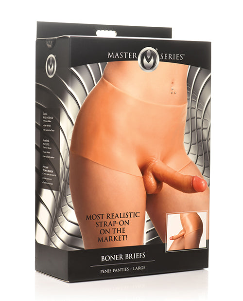 Master Series Transgender Products Silicone Penis Panties Poseable Dildo Open Back for Gender Affirmation and Versatile Play