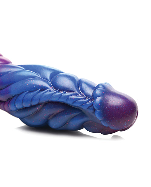 Intruder Alien Silicone Dildo with Cosmic Glitter and Suction Base