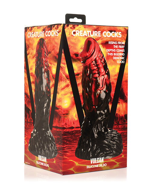 Creature Cocks Silicone Dildo with Textured Shaft and Suction Cup Base for Fantasy Roleplay
